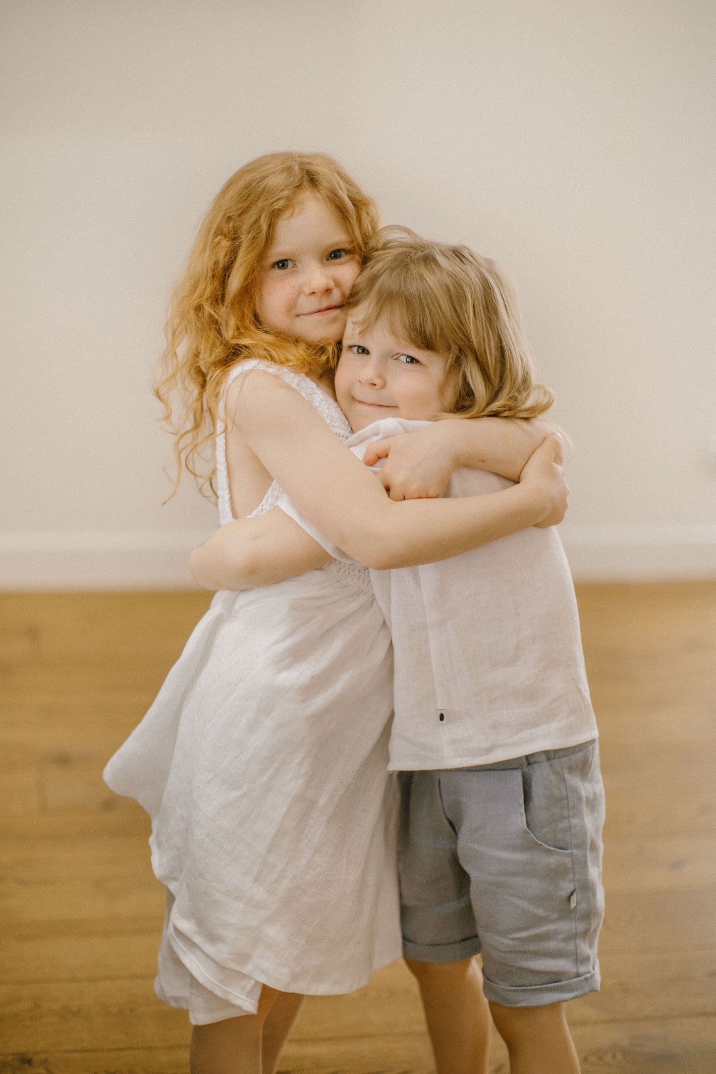 Linen button up shirt for boys