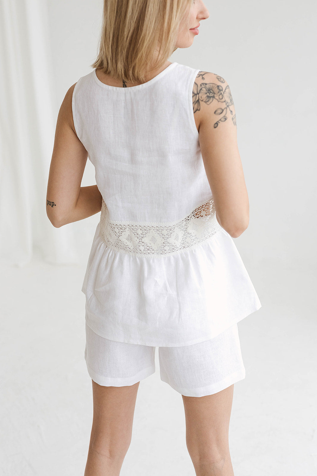 Linen pajama set