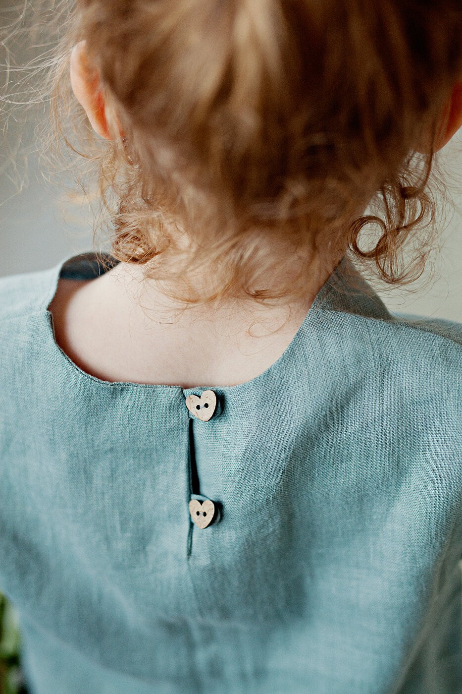 Linen kids set - tunic & pants