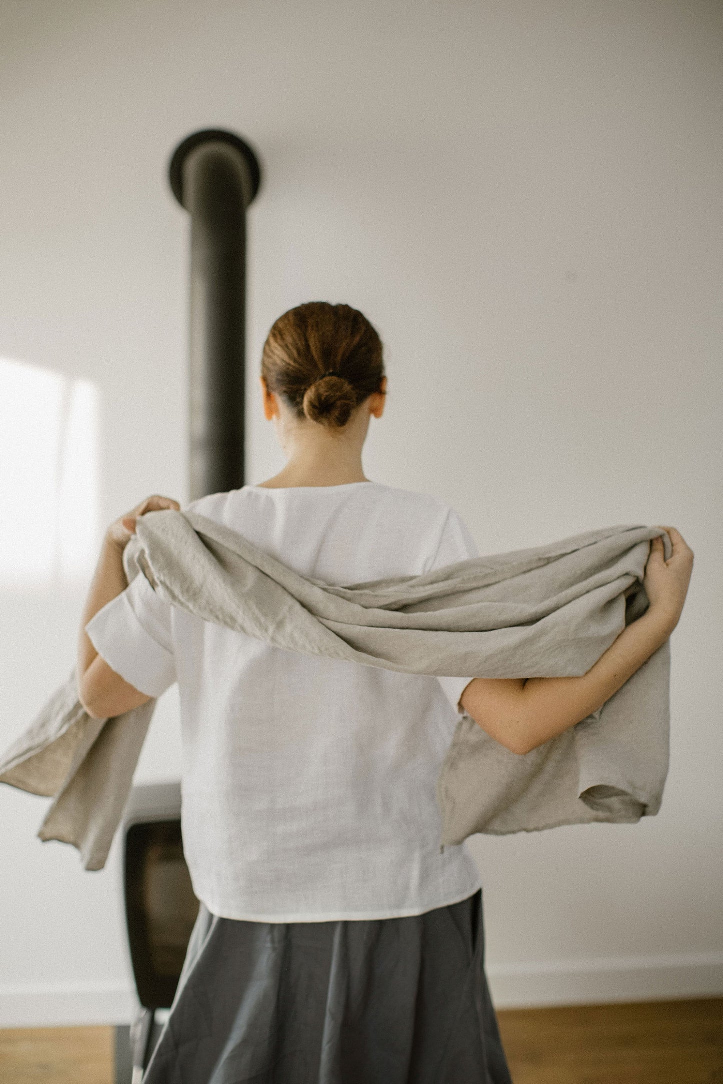 Linen scarf for men & women