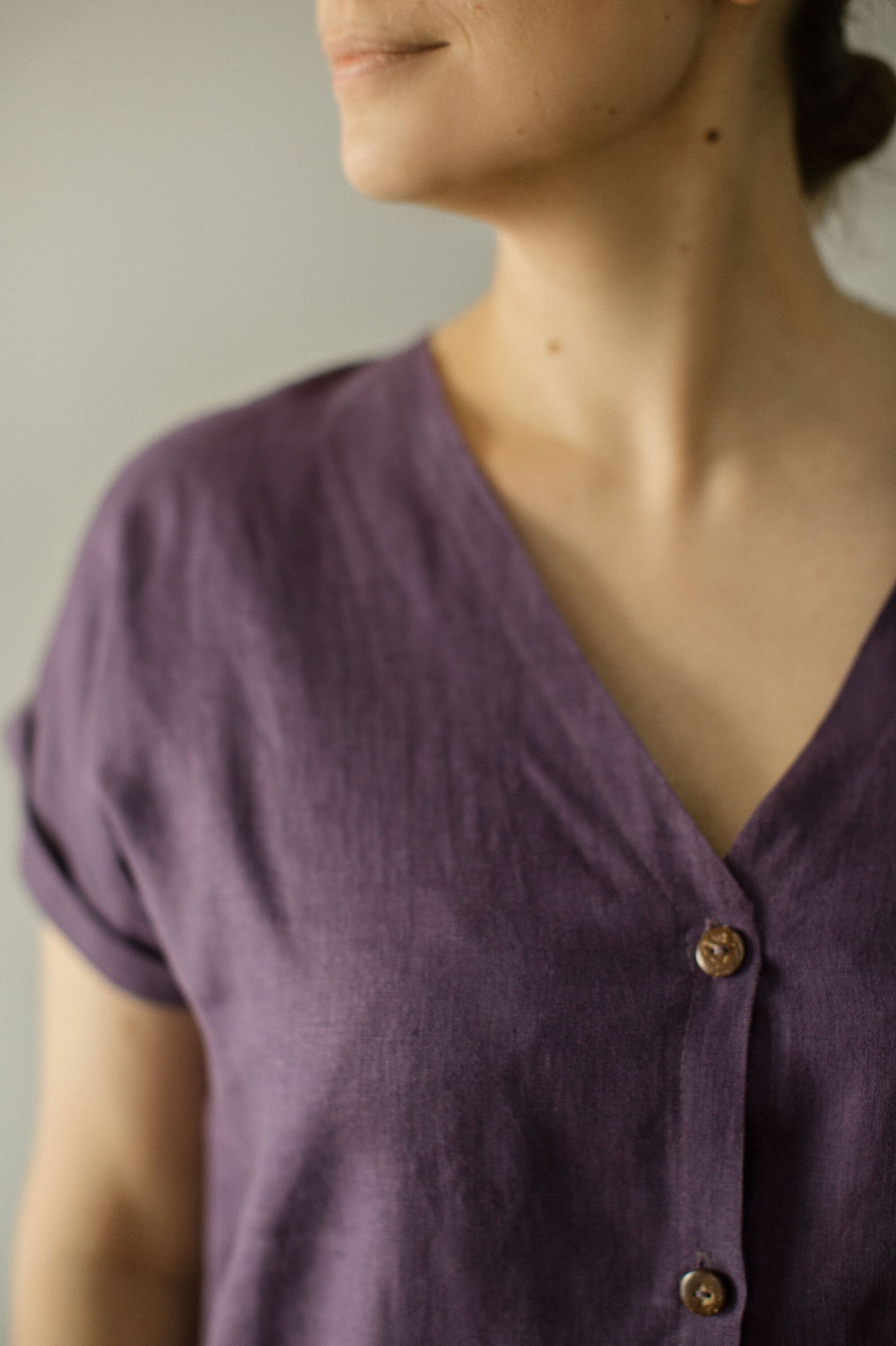 Women button down shirt TOMA