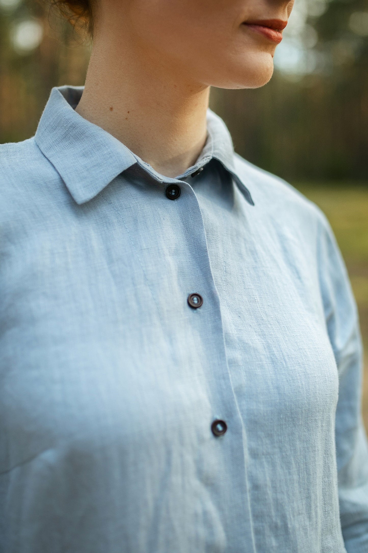 Linen tunic dress ROSE