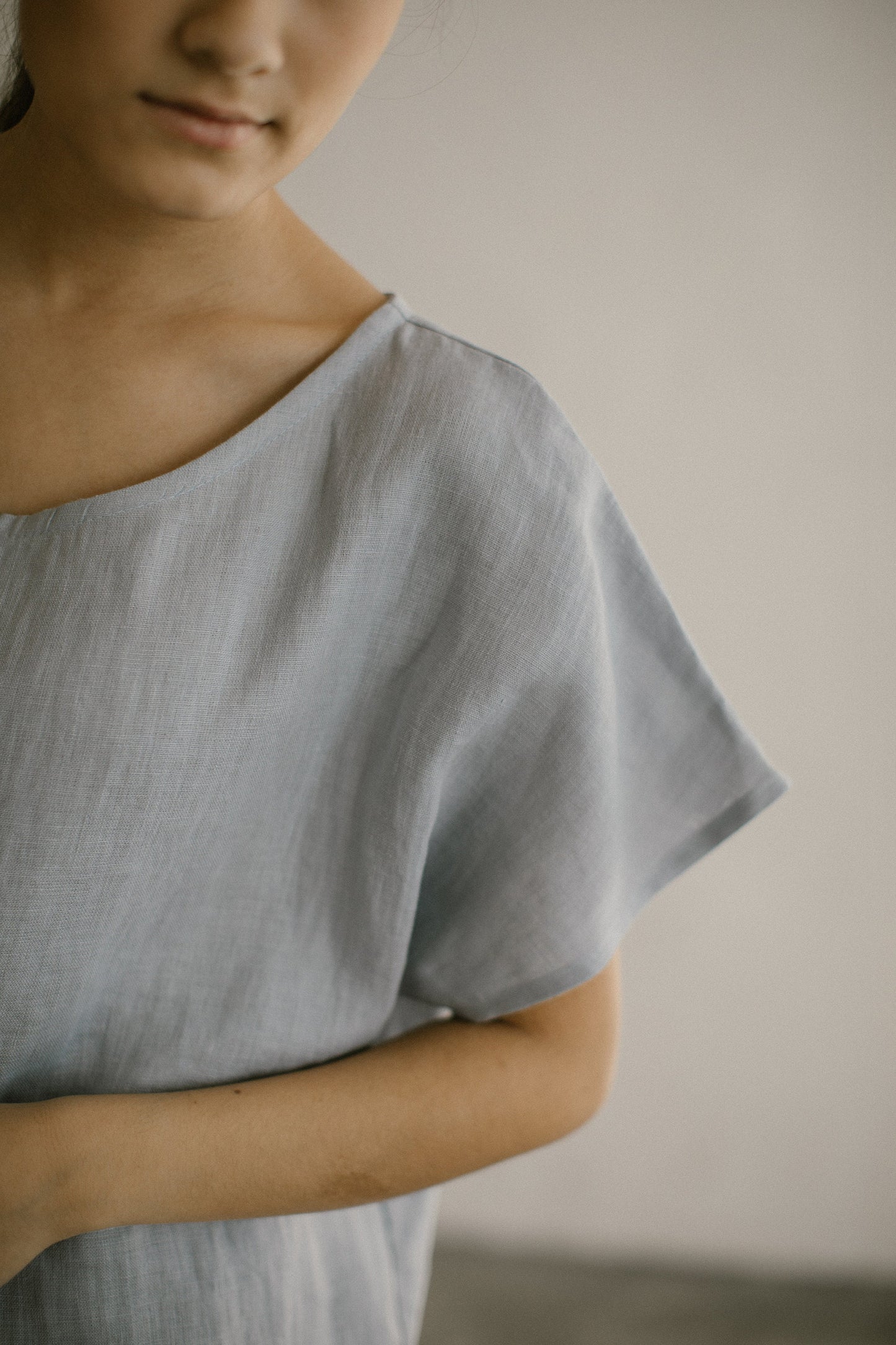 Linen pajama set for women AMBER
