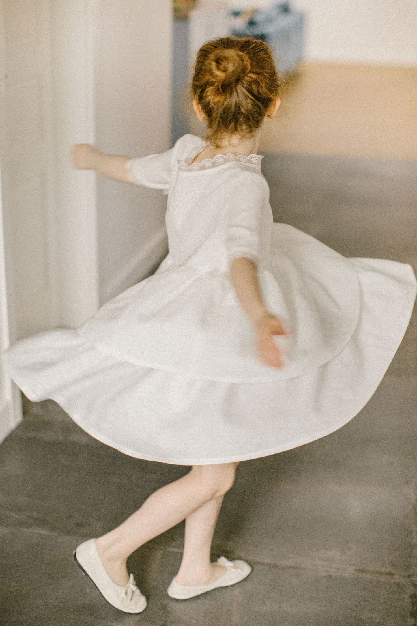 Toddler flower girl dress EVELYN