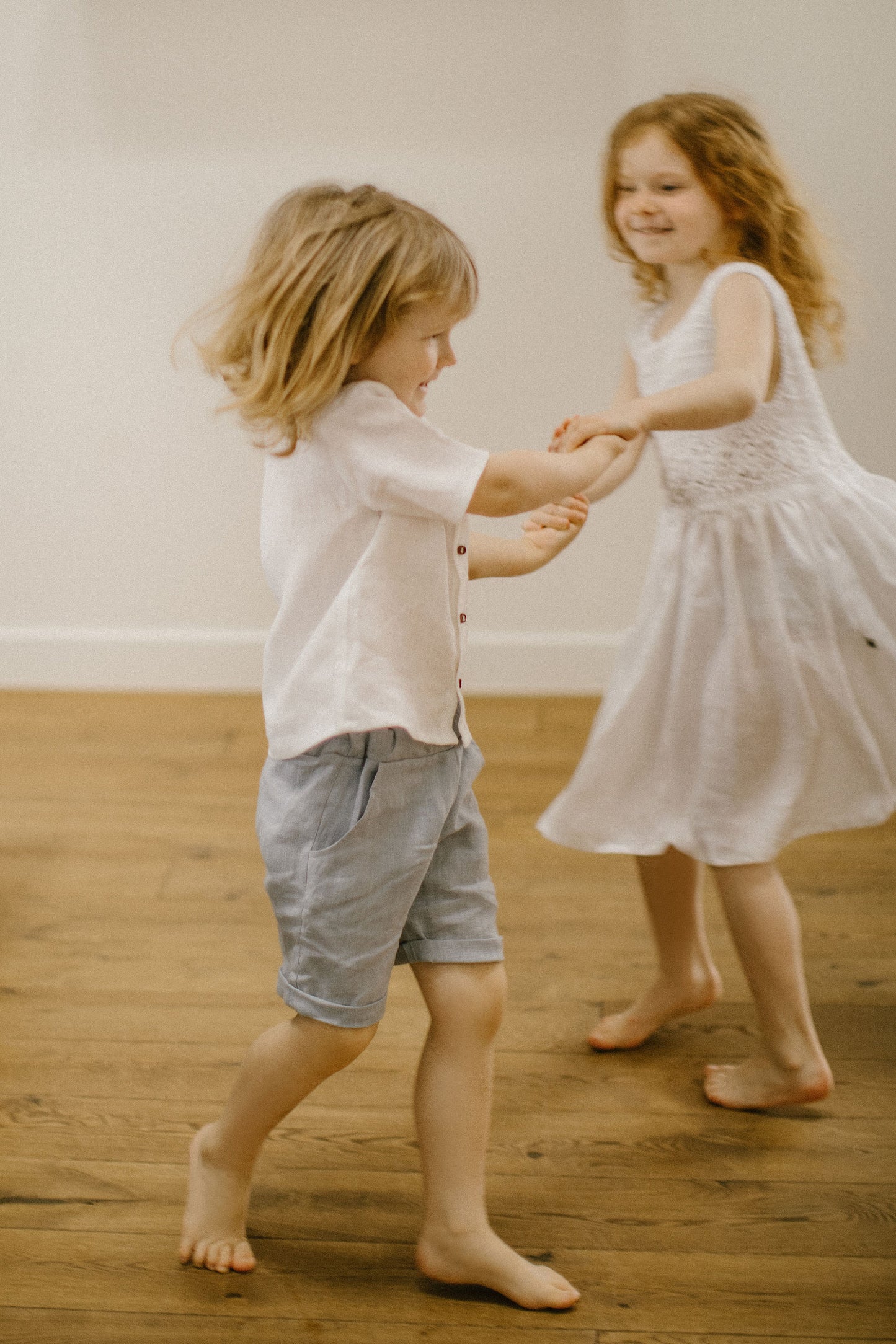 Linen shorts for boys