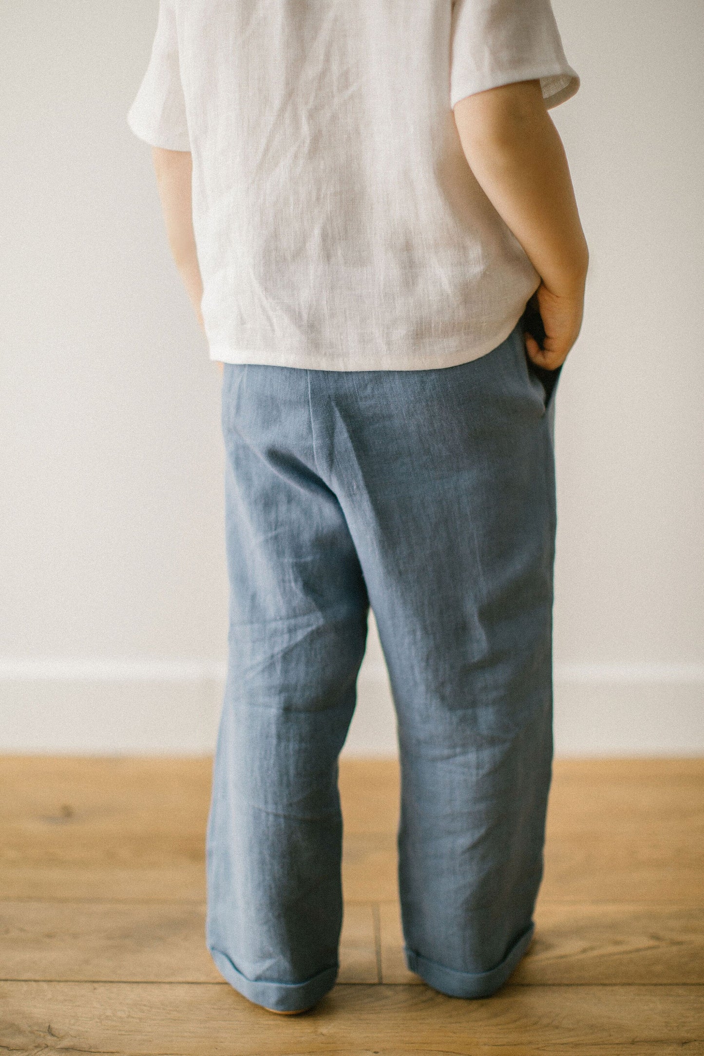 Classic linen pants for boys