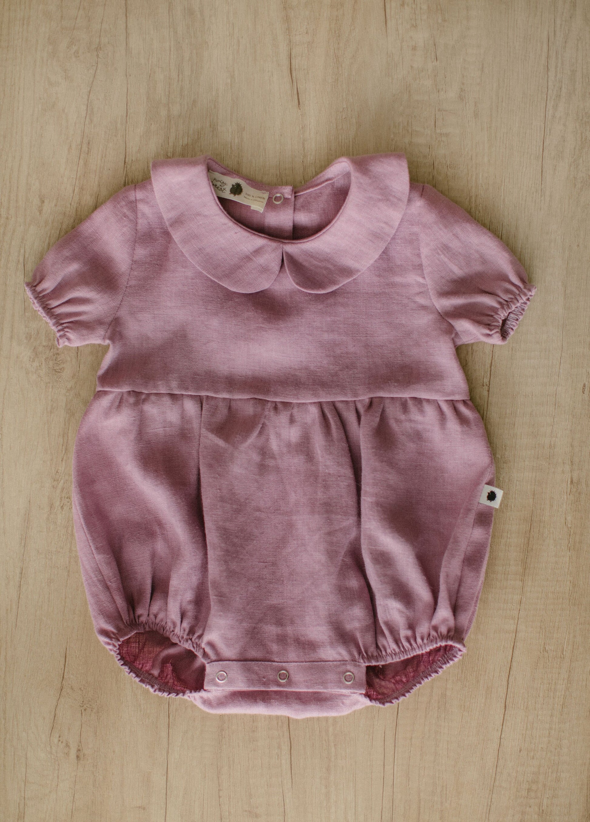 Linen baby romper MIAMI