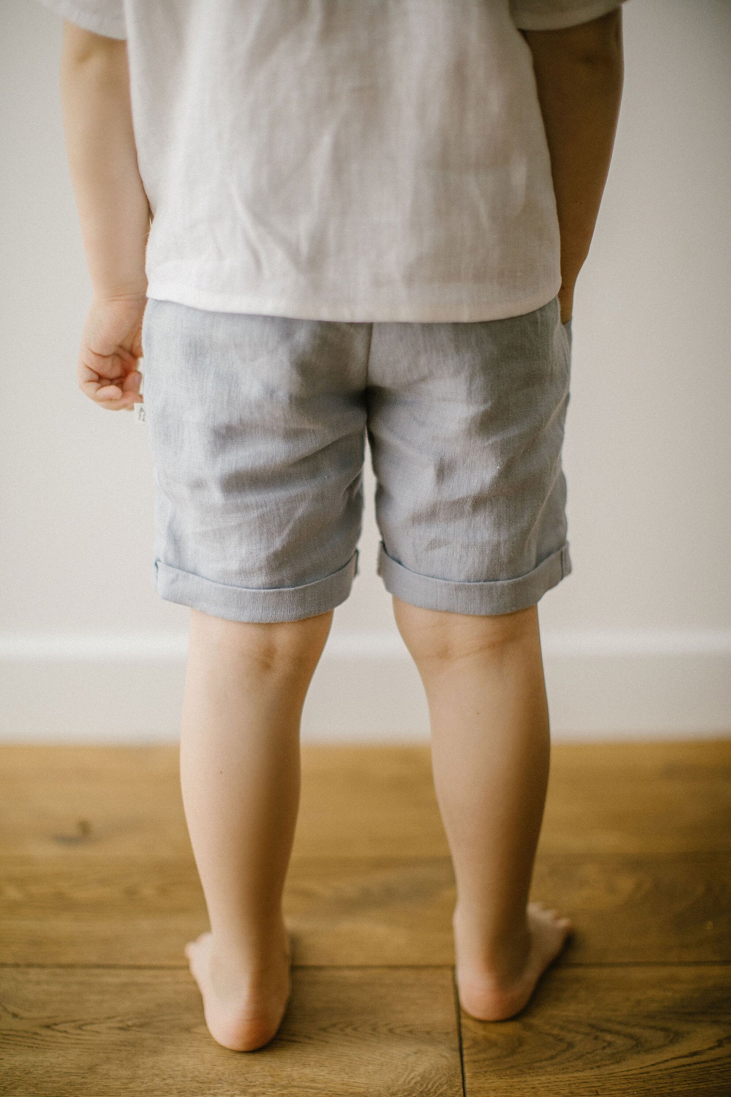 Linen shorts for boys