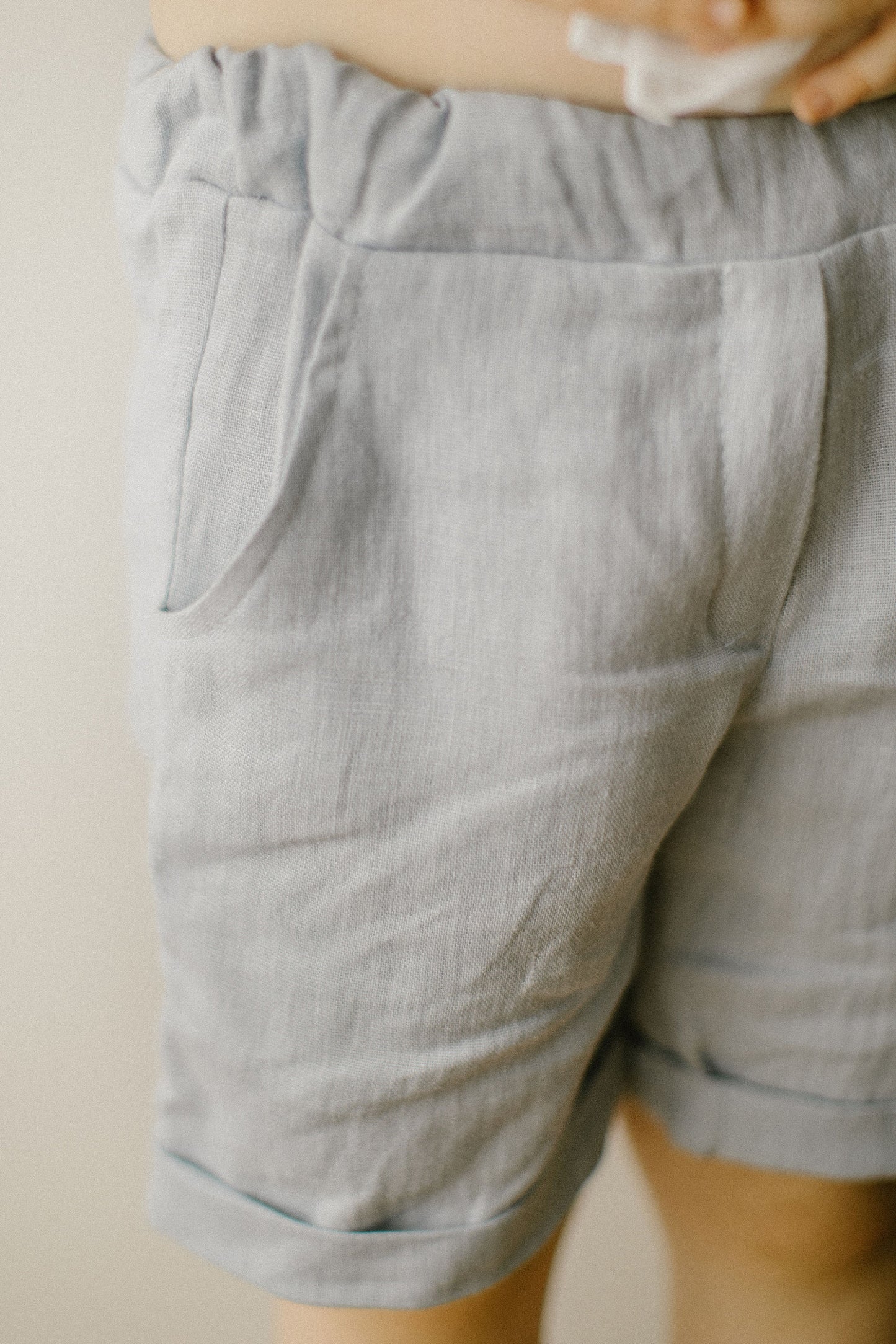 Linen shorts for boys