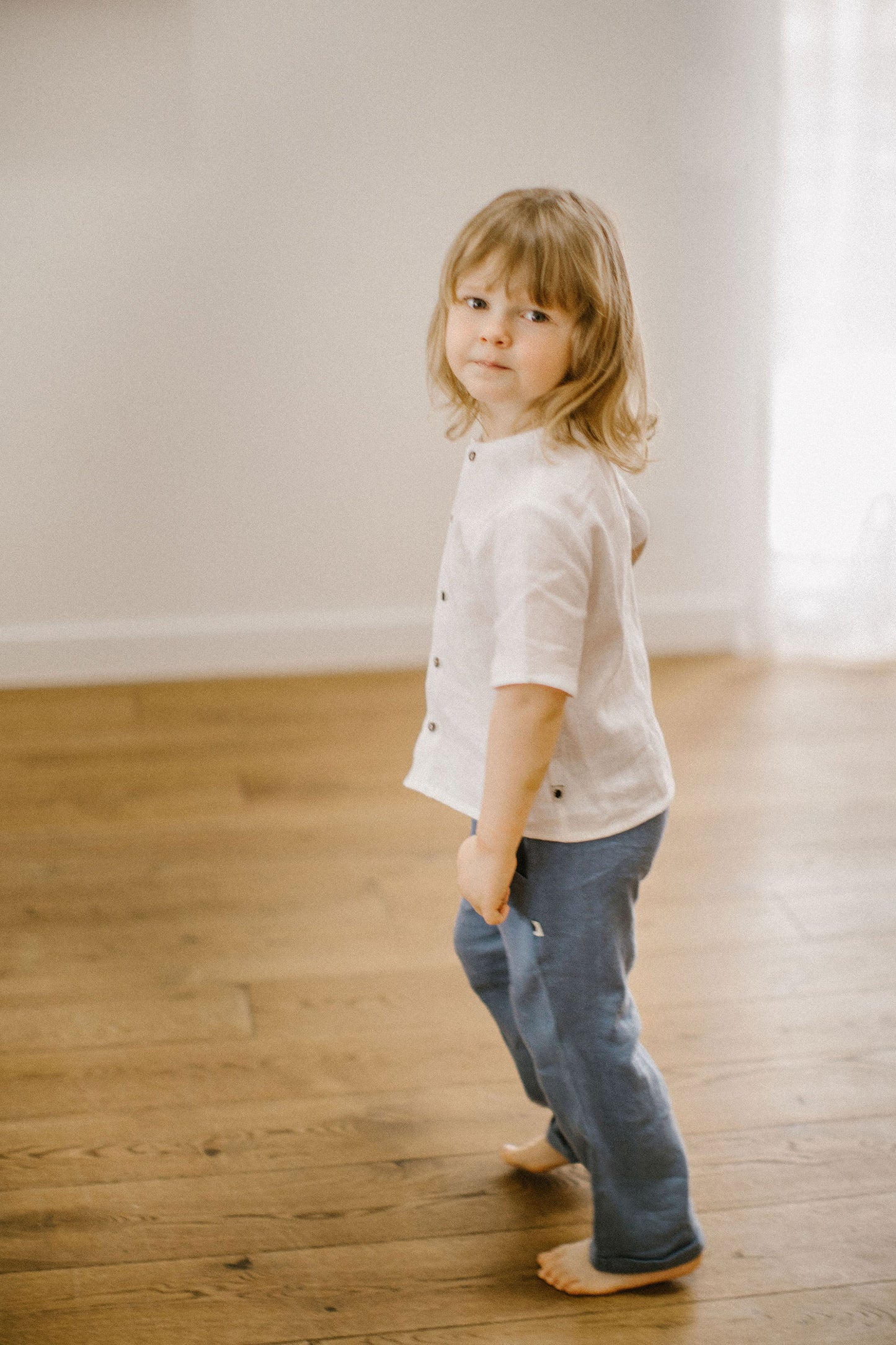 Classic linen pants for boys
