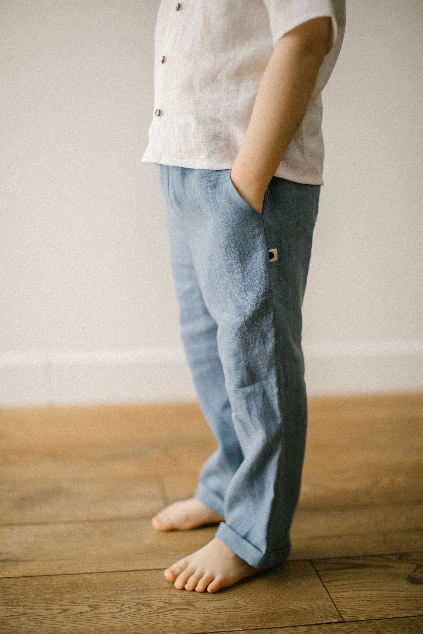 Classic linen pants for boys