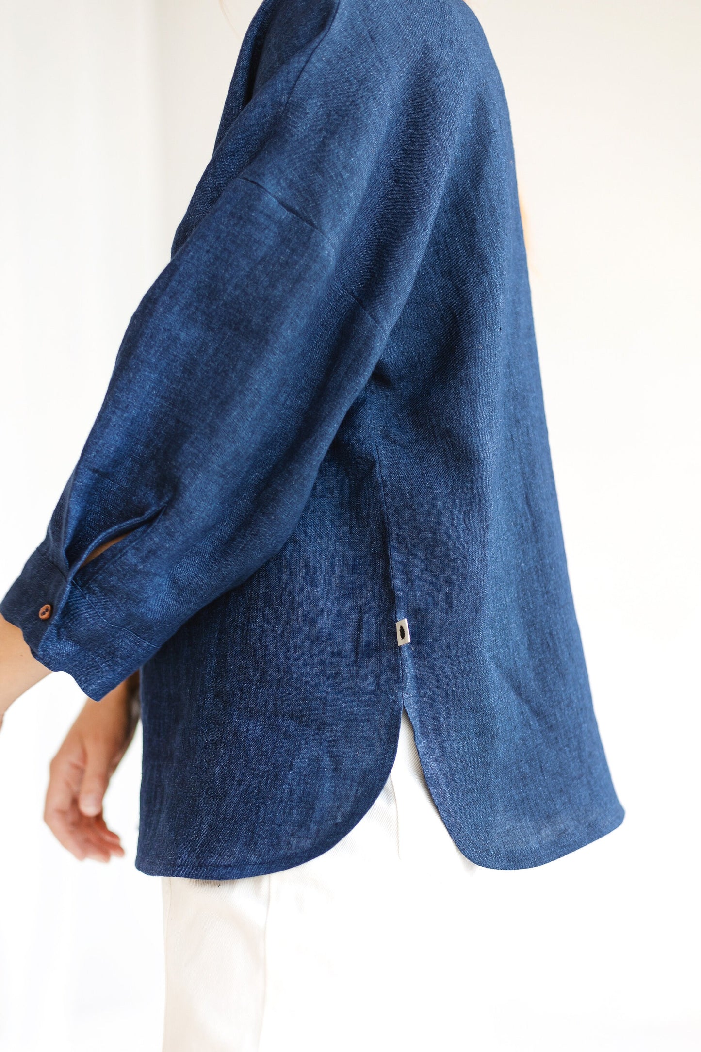 Classic linen button up shirt DOLLY