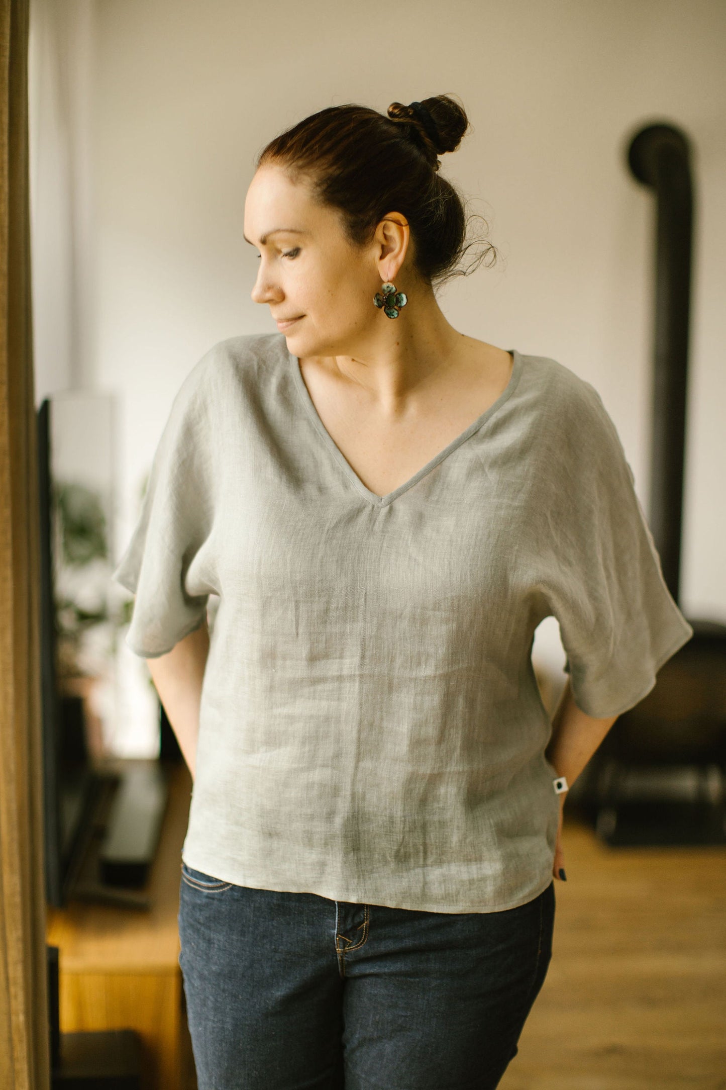 Casual kimono tunic LILA