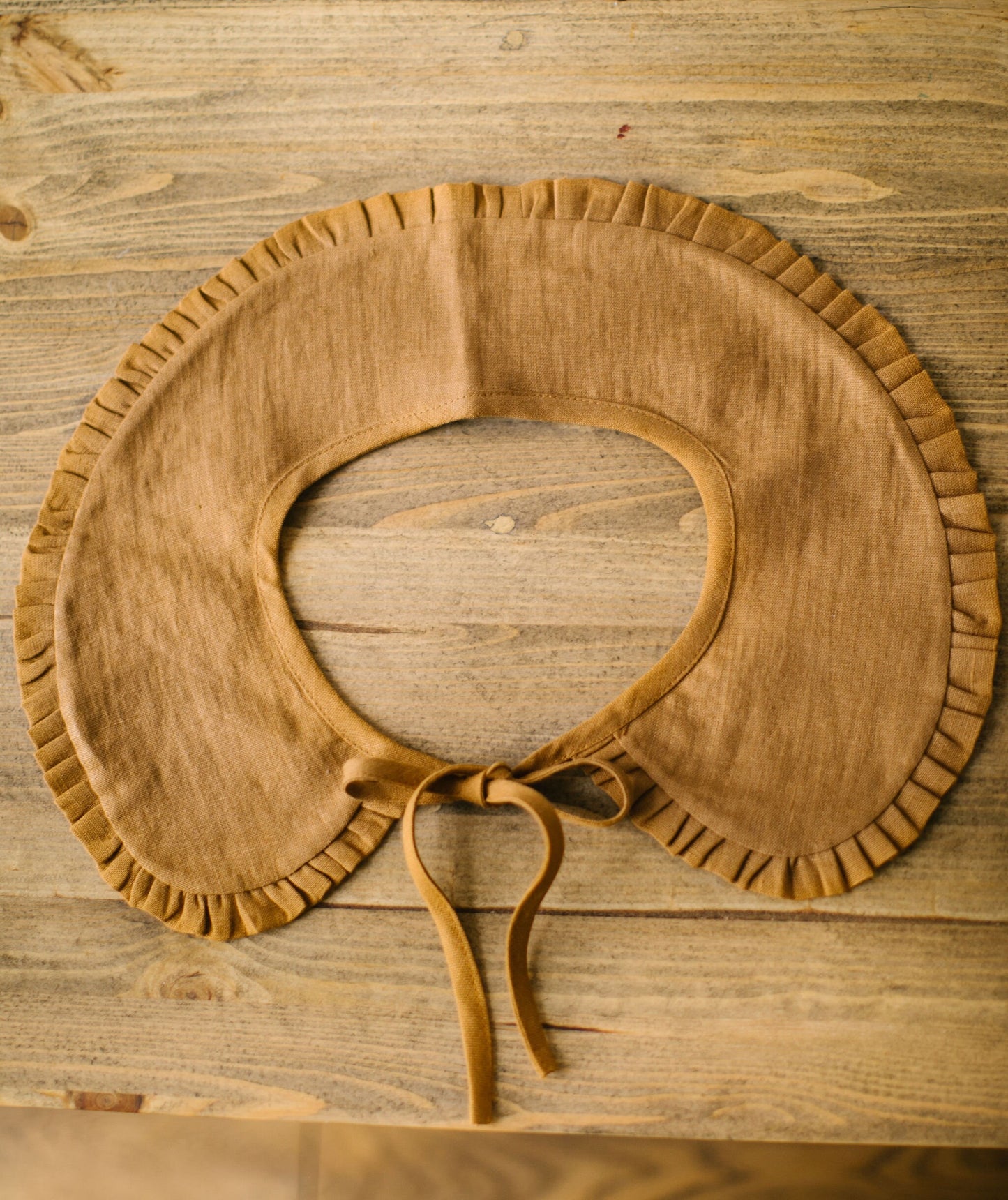 Removable peter pan collar