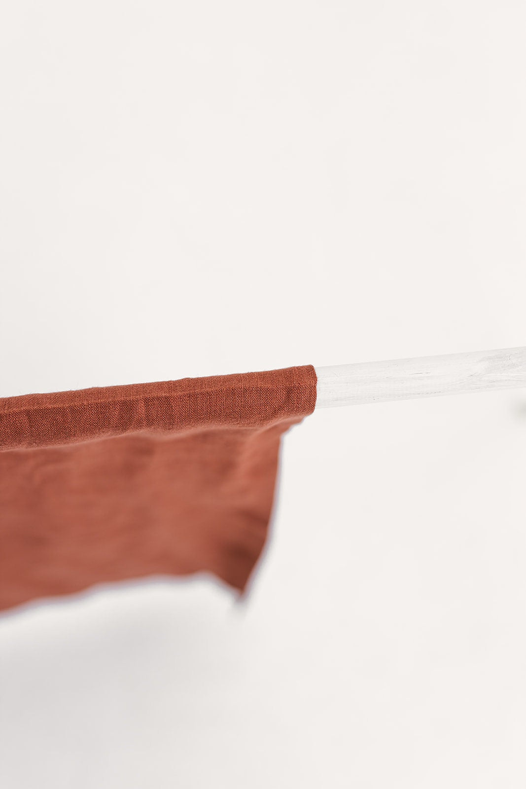 Washed linen curtains / drape for relaxed look