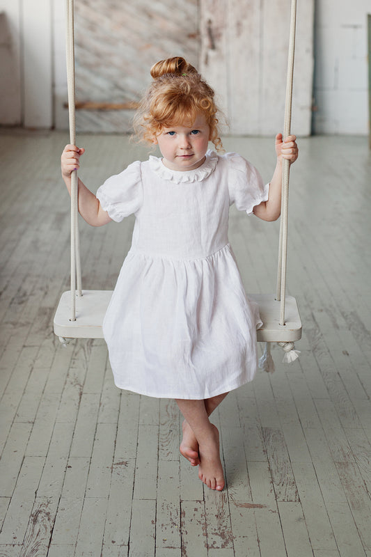 Rustic flower girl dress