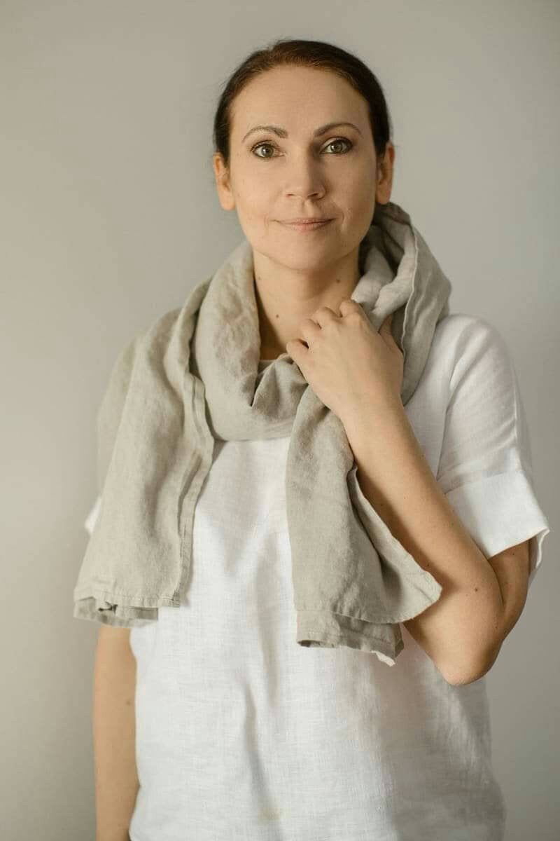 Linen scarf for men & women