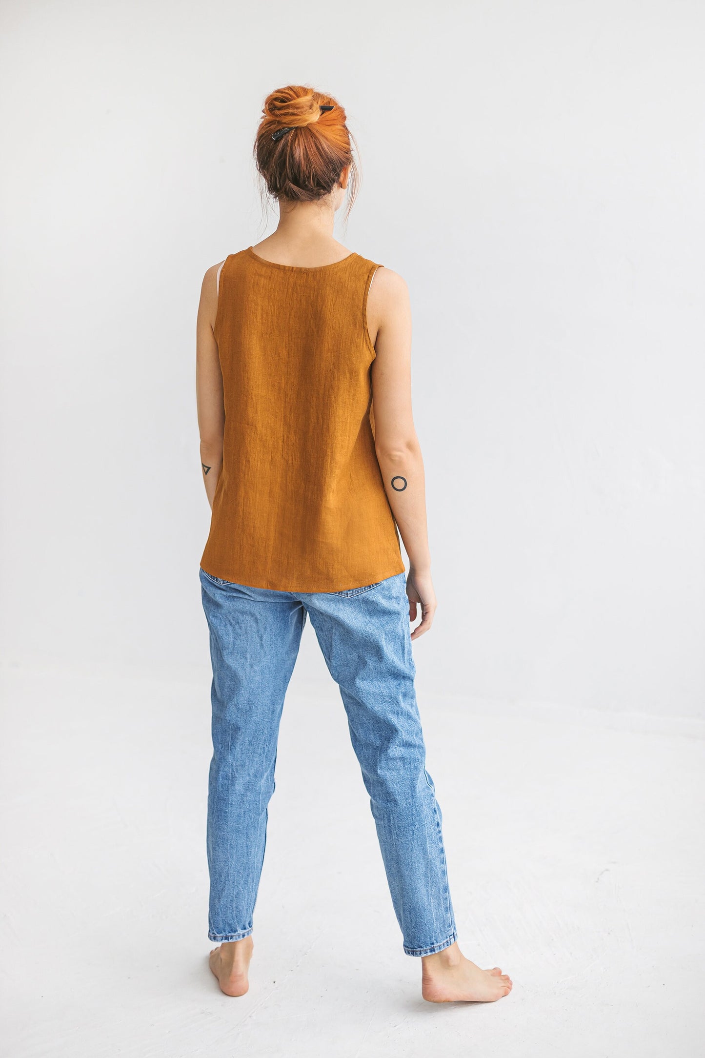 Women‘s linen tank top ERSA