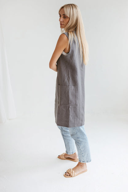 Womens long west for casual wear